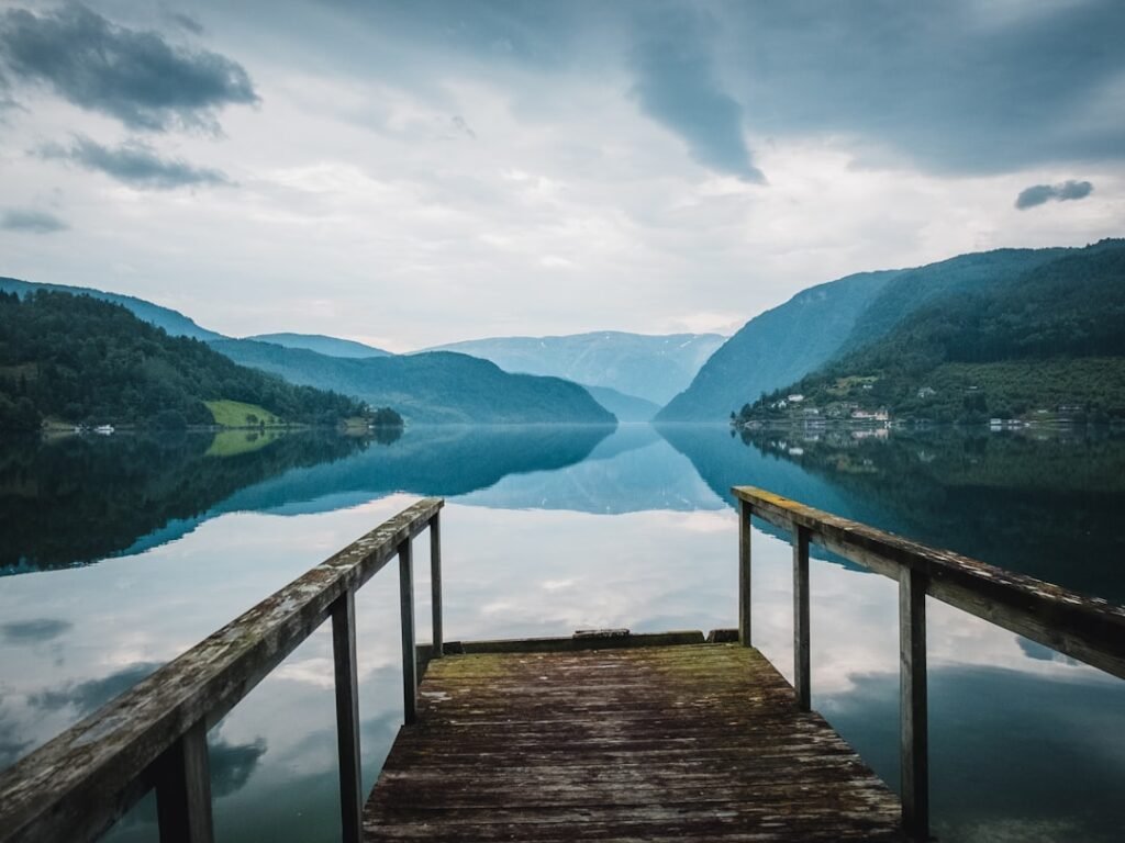Photo Norwegian fjords
