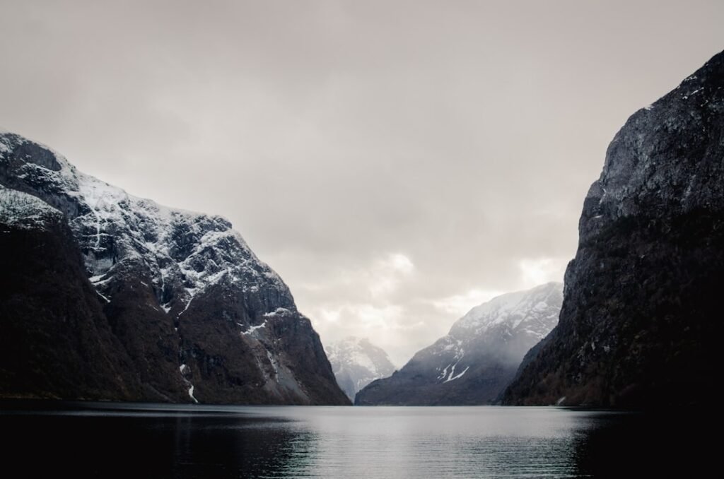 Photo Fjord landscape