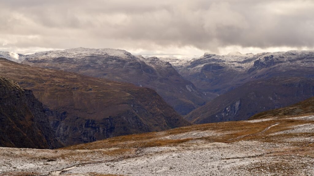 Photo Norwegian landscape