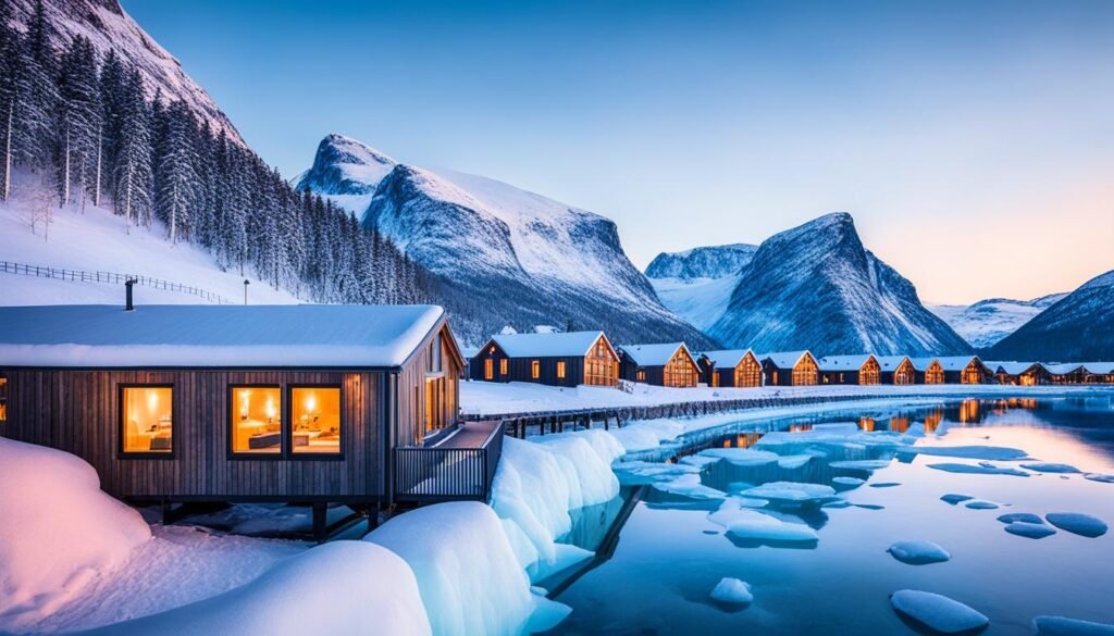Najlepsze hotele lodowe i śnieżne w Norwegii
