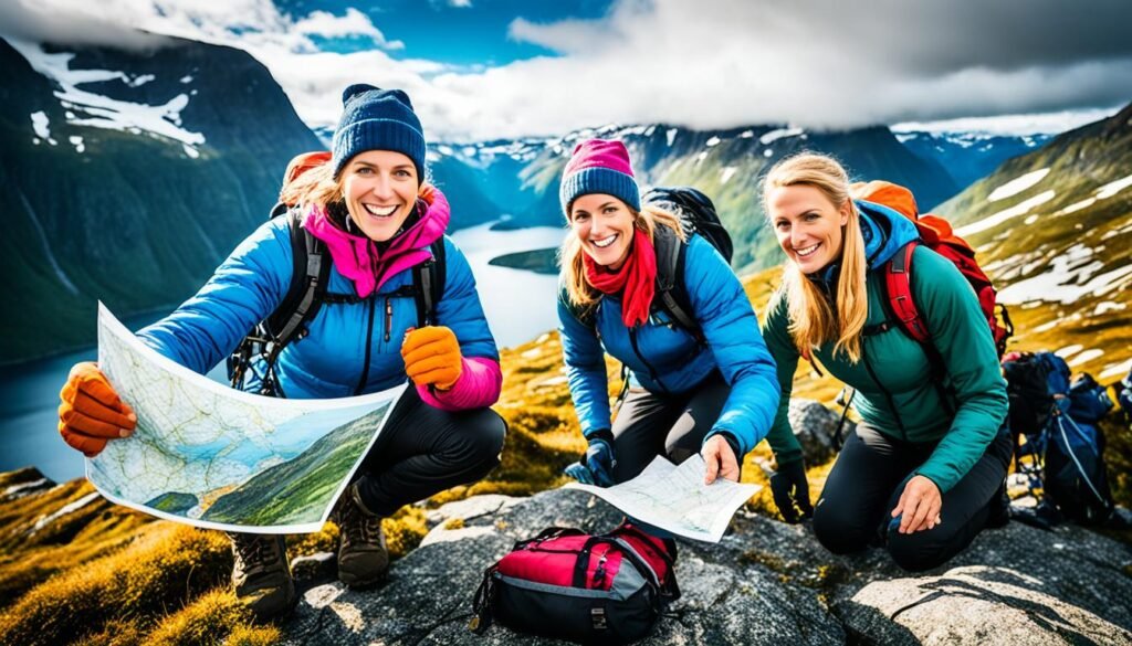 przygotowanie do aktywności na świeżym powietrzu w Norwegii