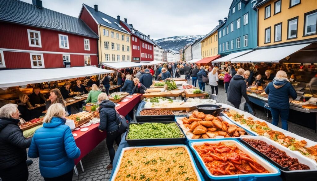 street food Norwegii