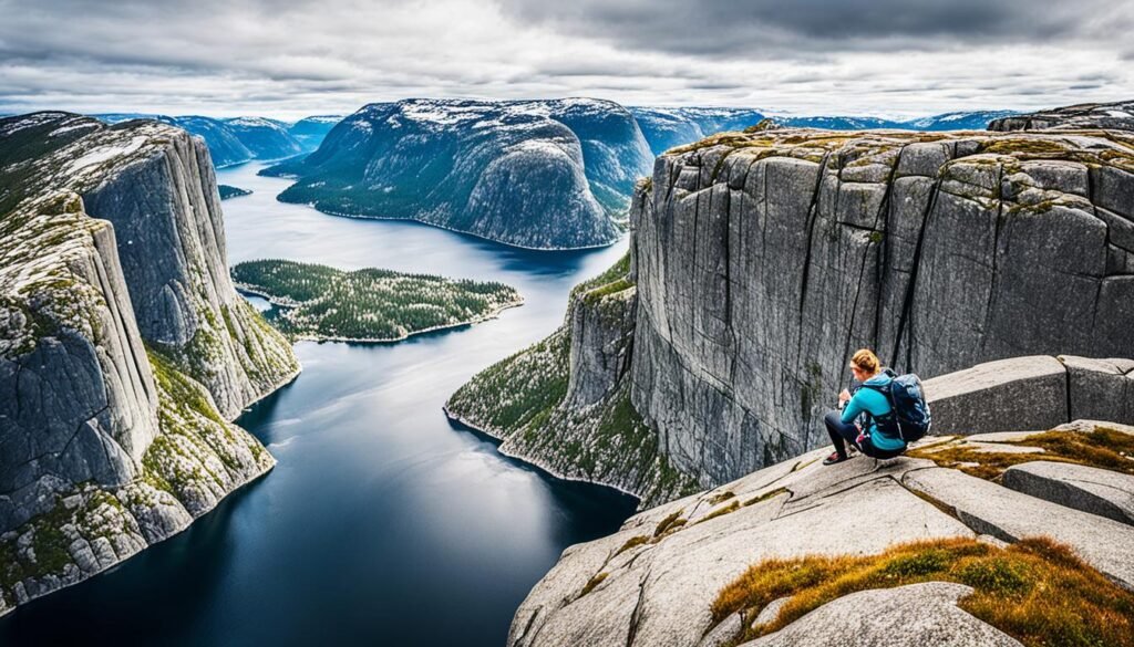 szlak na Preikestolen