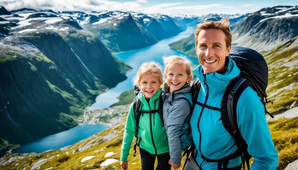 wycieczki rodzinne w Norwegii