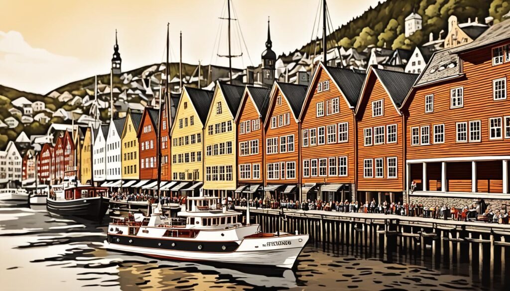 Bryggen w Bergen: Odkrywanie Historycznego Hanzatyckiego Nabrzeża Norwegii