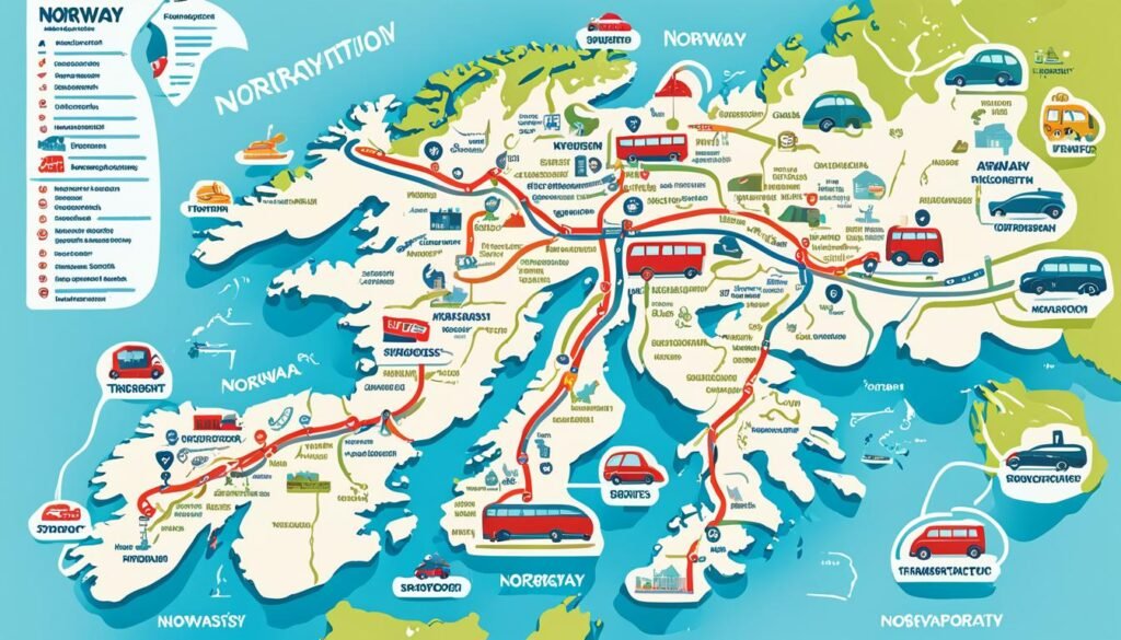 Informacje o transporcie publicznym w Norwegii dla cudzoziemców