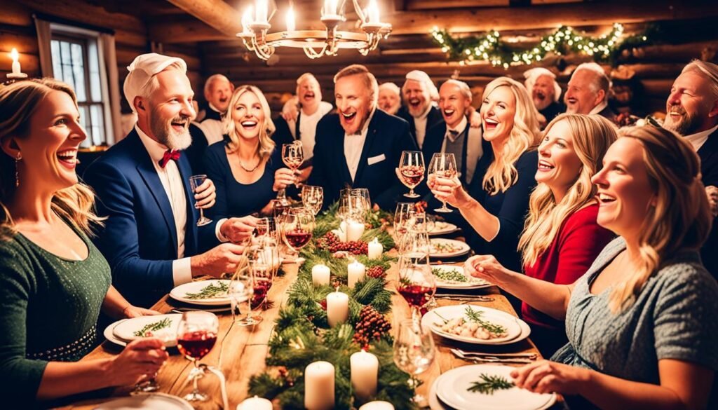 Julebord: Wystawne świętowanie Bożego Narodzenia w Norwegii