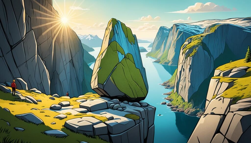 Kjeragbolten: Cudowny Głaz Zawieszony Między Klifami