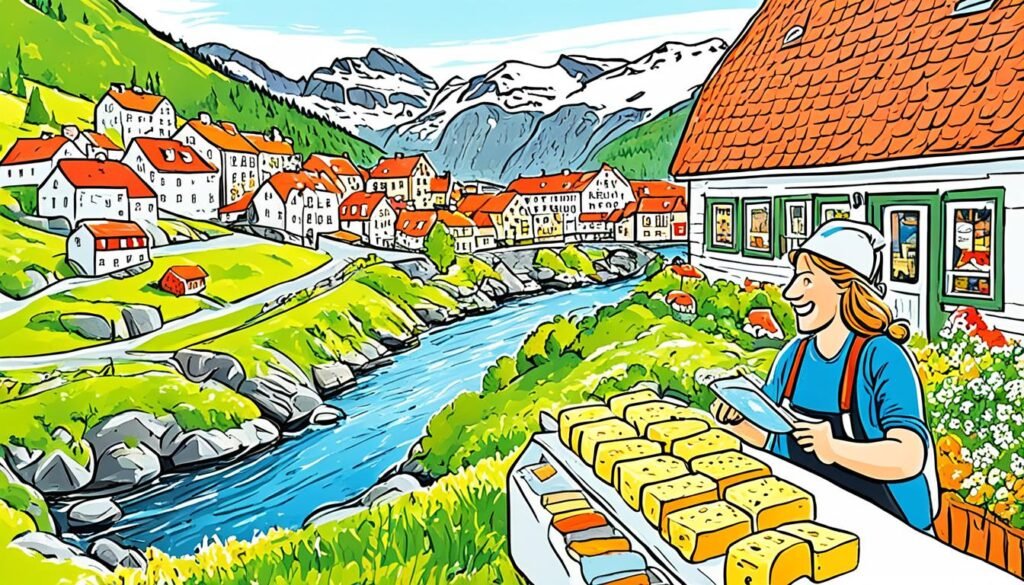 Odkrywanie najlepszych norweskich sklepów z serami