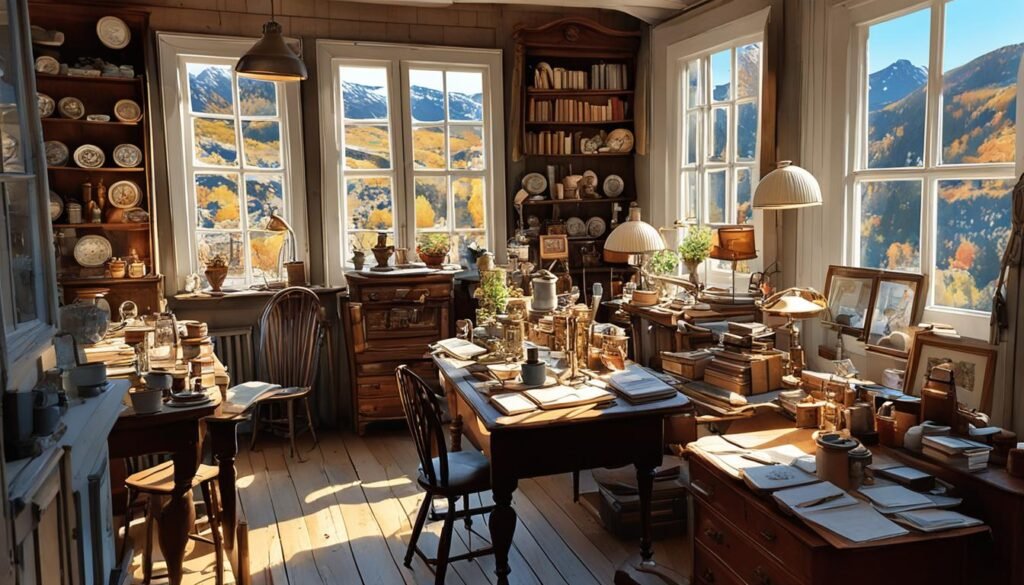 Odkrywanie norweskich sklepów z antykami i targów vintage