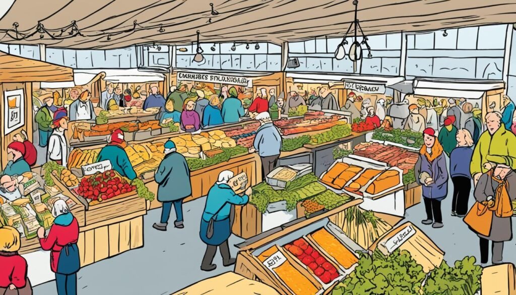 Odkrywanie norweskich targów żywności rzemieślniczej