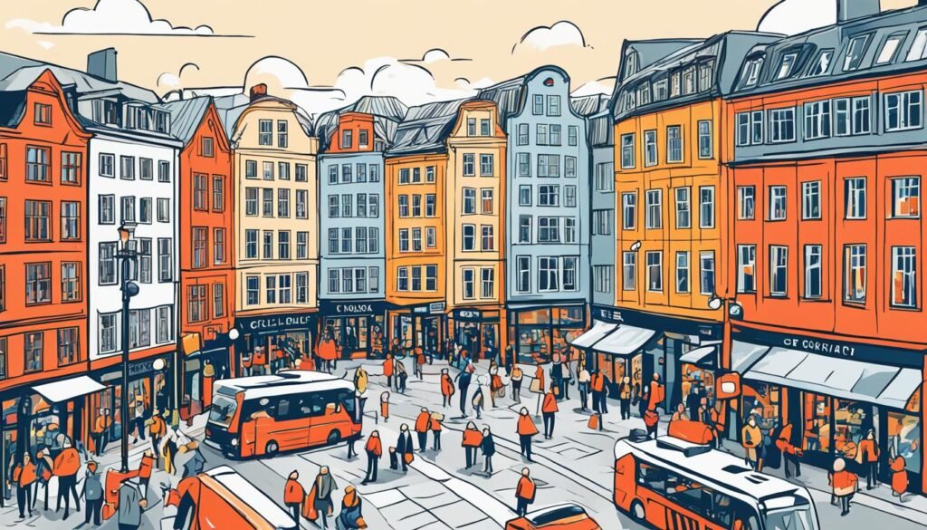 Odkrywanie ulic handlowych Oslo: Od Karl Johan do Grünerløkka