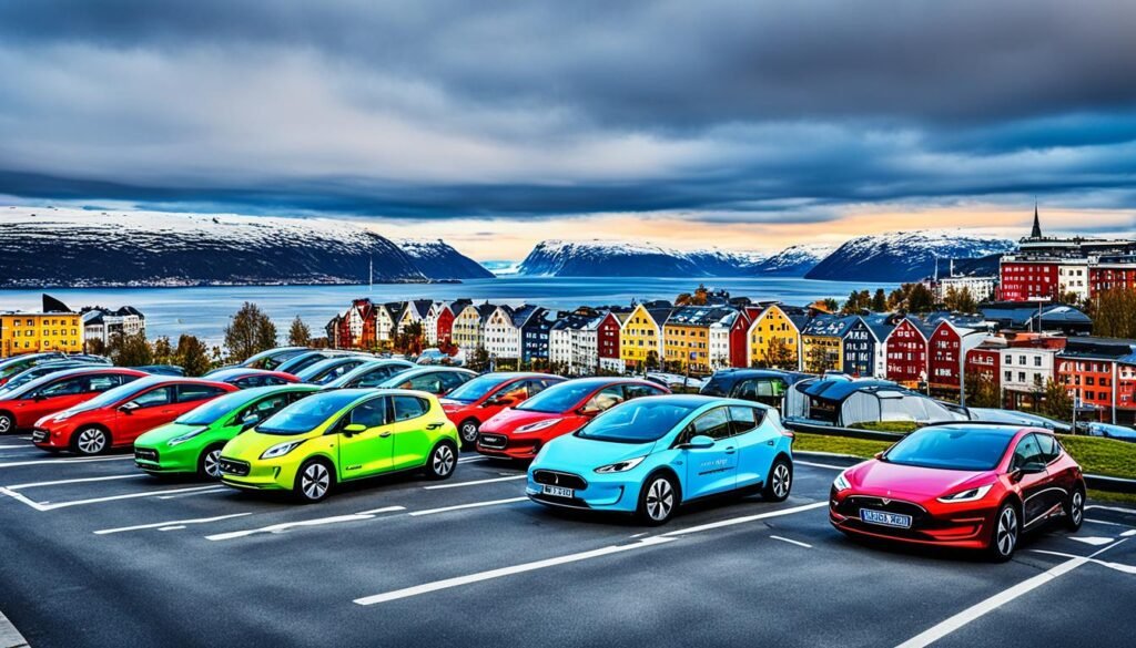 Popularność samochodów elektrycznych w Norwegii