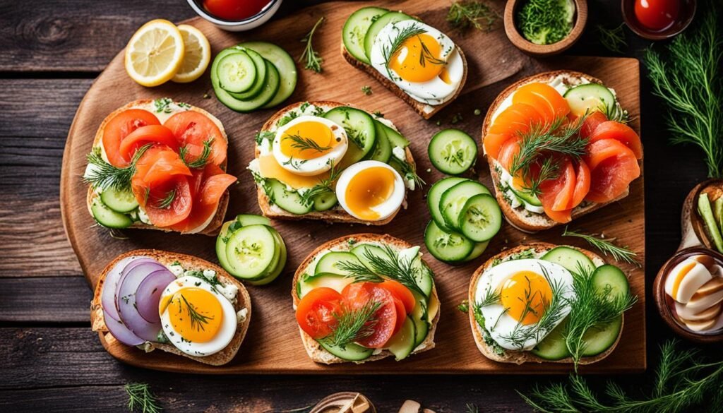 Tradycja norweskich kanapek otwartych