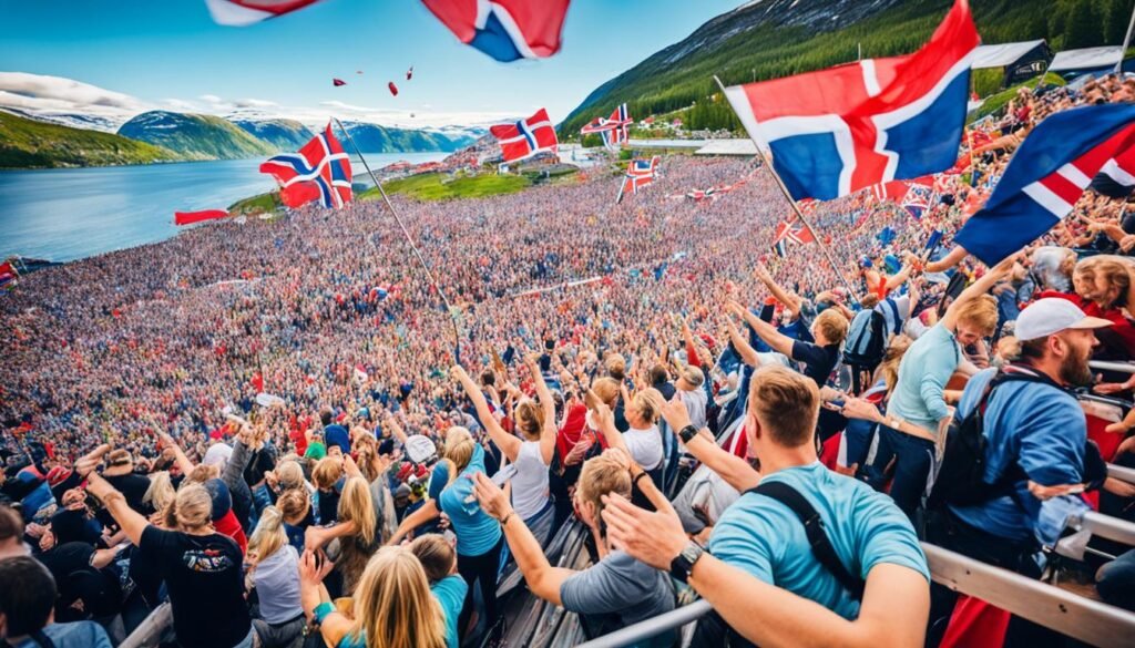 Udział w norweskich festiwalach i wydarzeniach na świeżym powietrzu