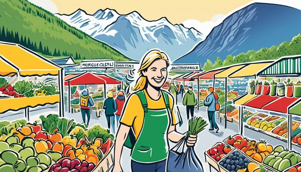 Zakupy ekologicznych produktów w Norwegii