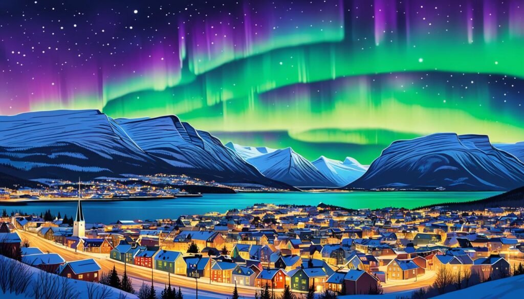 Zorza Polarna nad Tromsø: Największy Pokaz Światła Natury