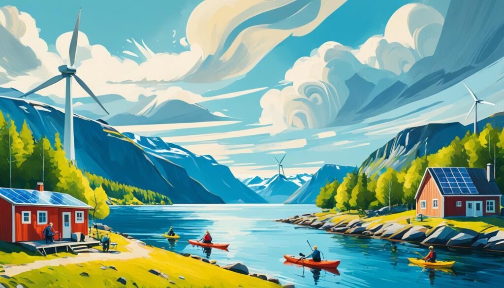 Zrównoważony styl życia w Norwegii