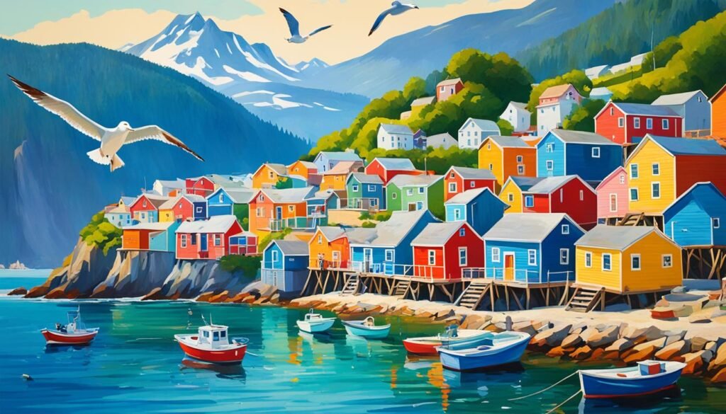 Życie w norweskich wioskach nadmorskich