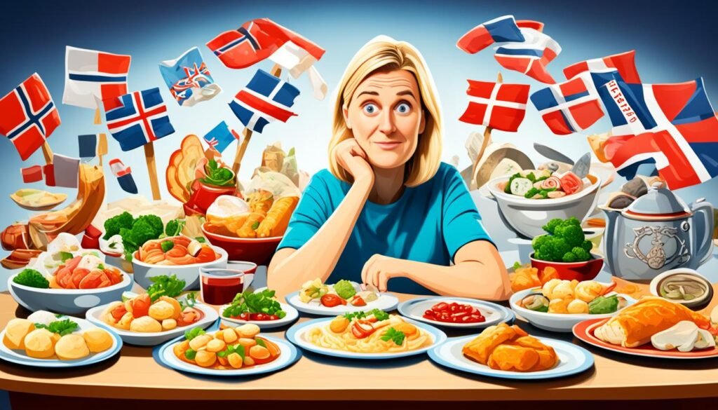 adaptacja do norweskiego jedzenia