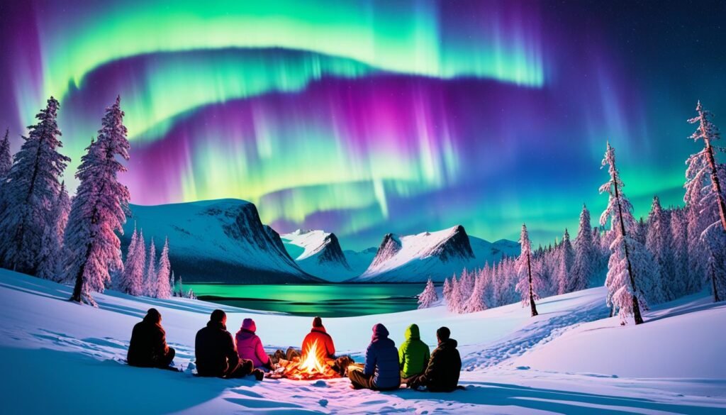 atrakcje Norwegii związane z obserwacją zorzy polarnej