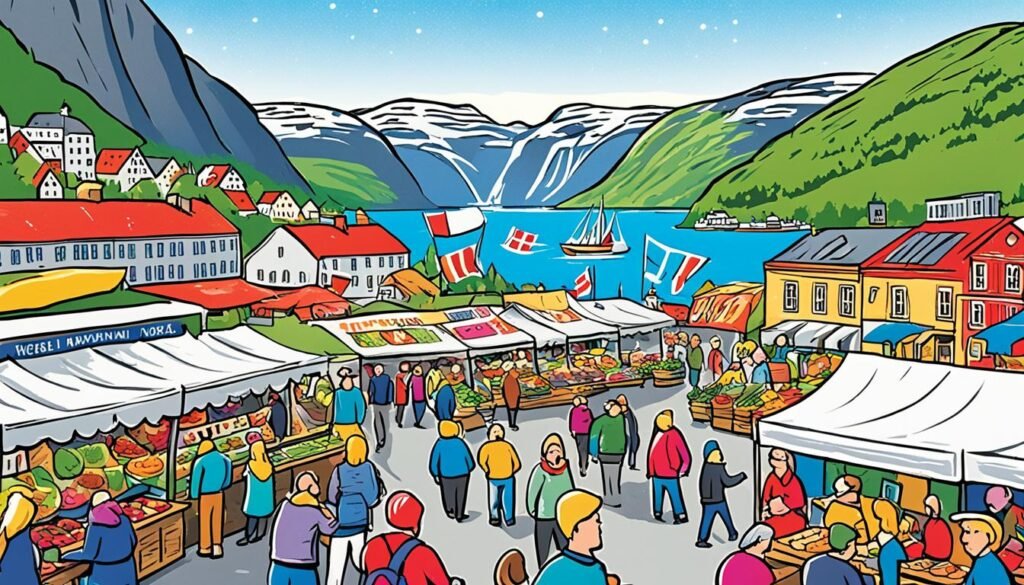 atrakcje targowe w Norwegii