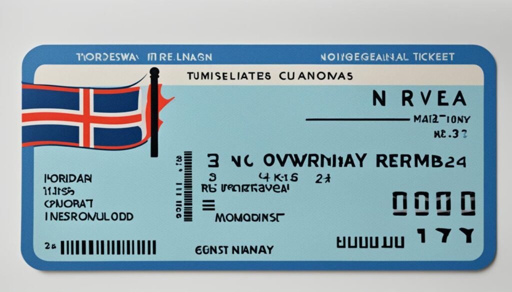 bilety kolejowe Norwegia