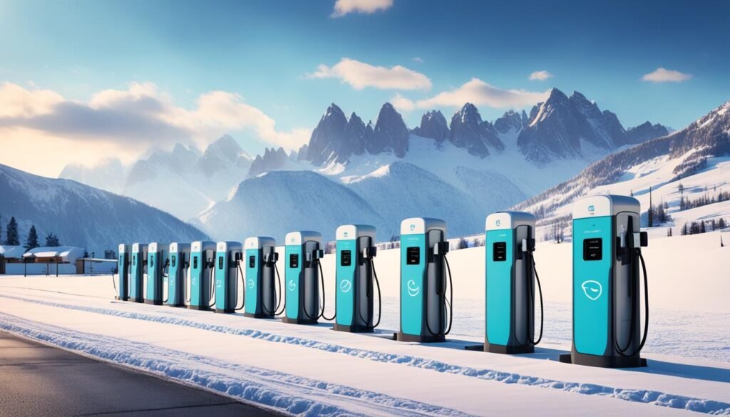 infrastruktura ładowania w Norwegii