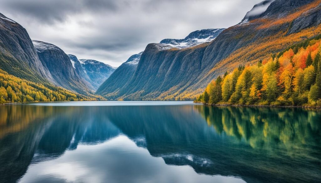 jeziora Norwegii