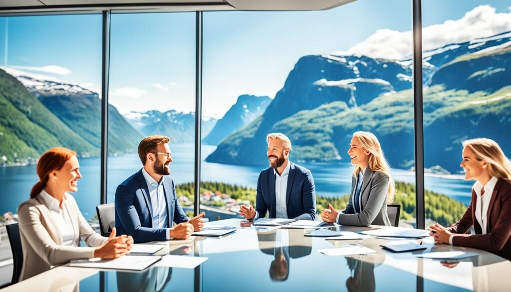 kultura biznesowa w Norwegii