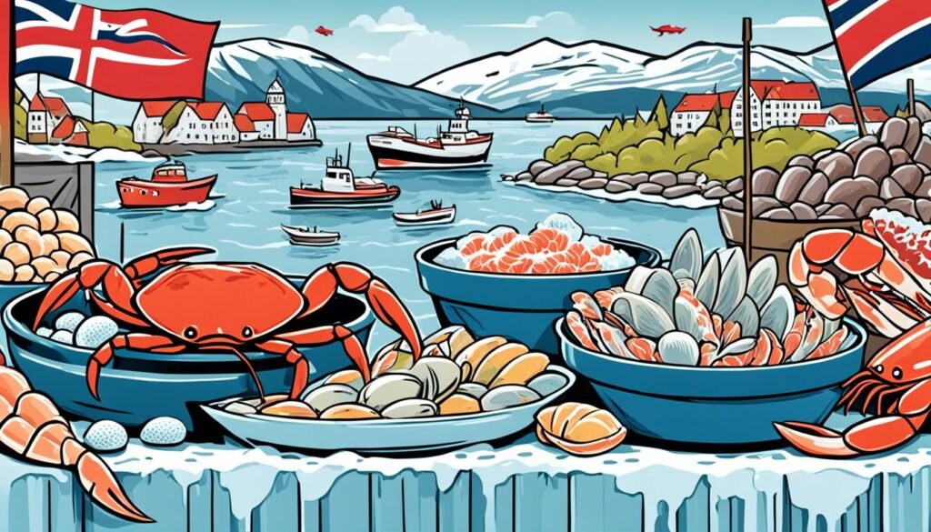 najlepsze sklepy z owocami morza w Norwegii