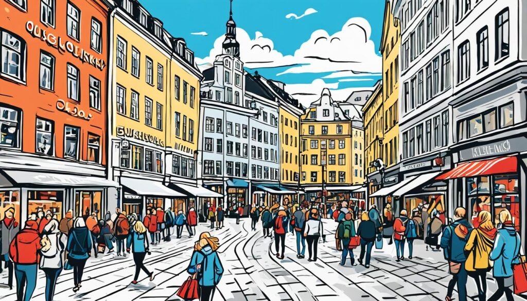 najlepsze ulice handlowe w Oslo