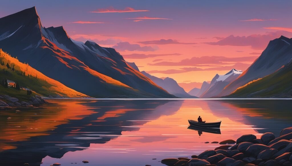 planowanie podróży do Norwegii w słońcu o północy