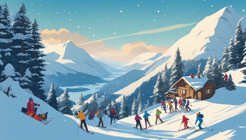 sporty zimowe w Norwegii