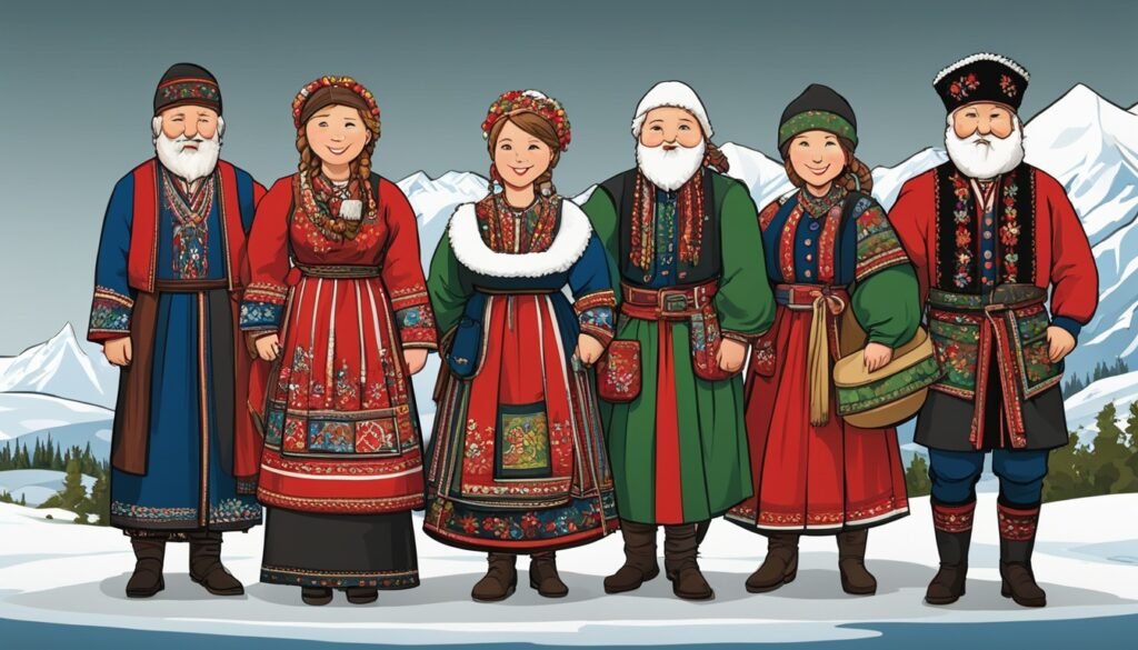 stroje ludowe Norwegii stroje ludowe Norwegii