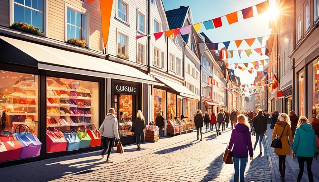 trendy sklepy w Norwegii