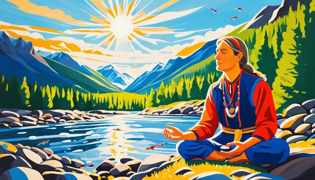 więź z naturą w życiu Saamów