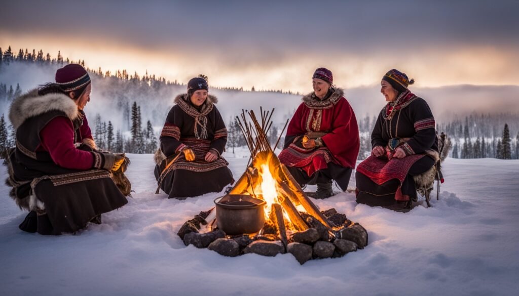 życie codzienne Sami