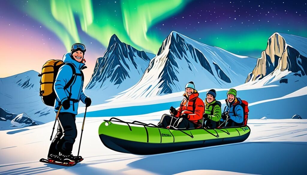 „Odkrywanie norweskiego koła podbiegunowego”