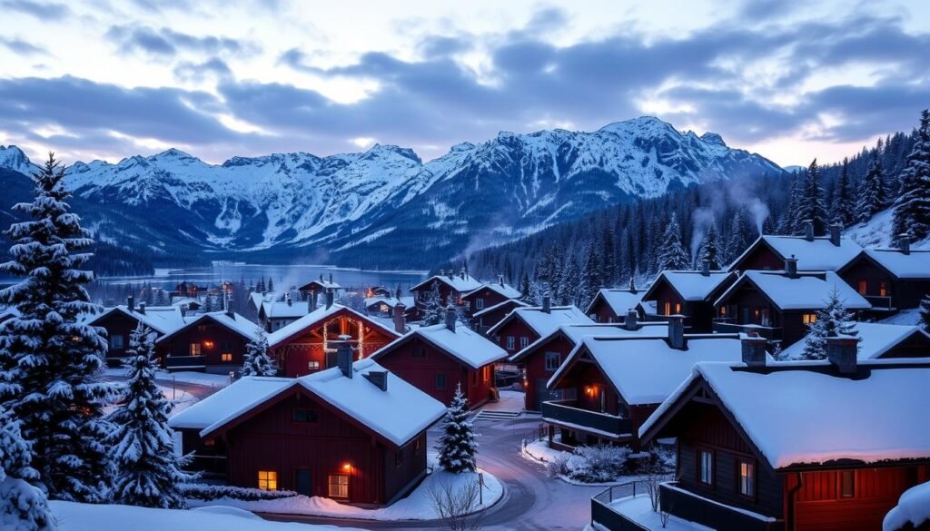 Boze Narodzenie na Norweskiej Wsi