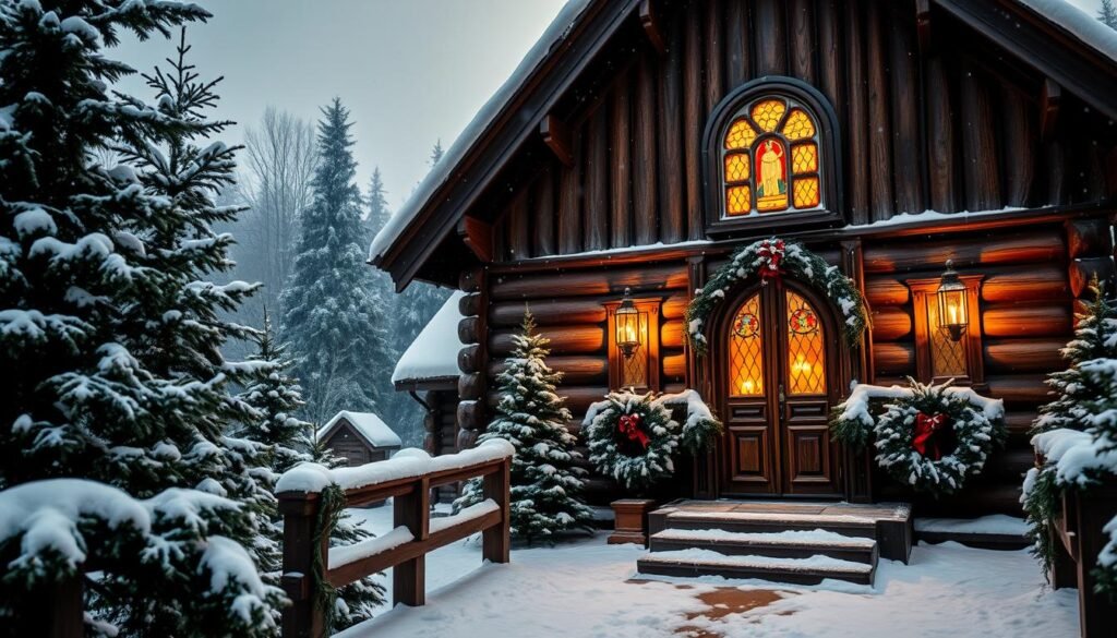 Boze Narodzenie w Sredniowiecznych Norweskich Kosciolach