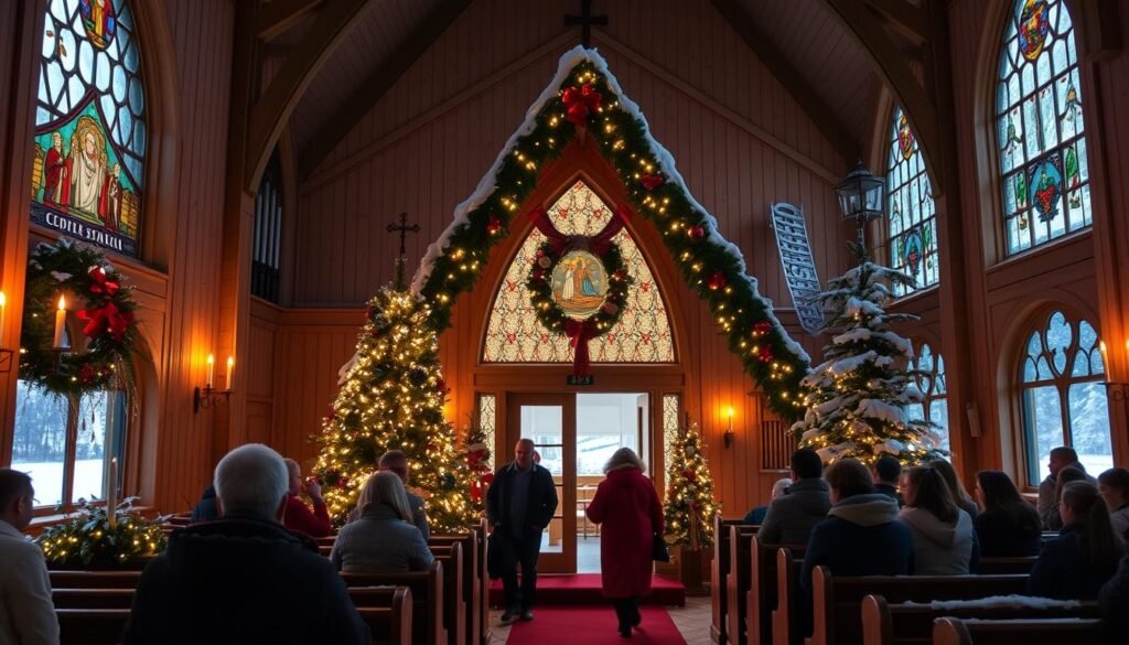 Bożonarodzeniowe Nabożeństwa w Norwegii