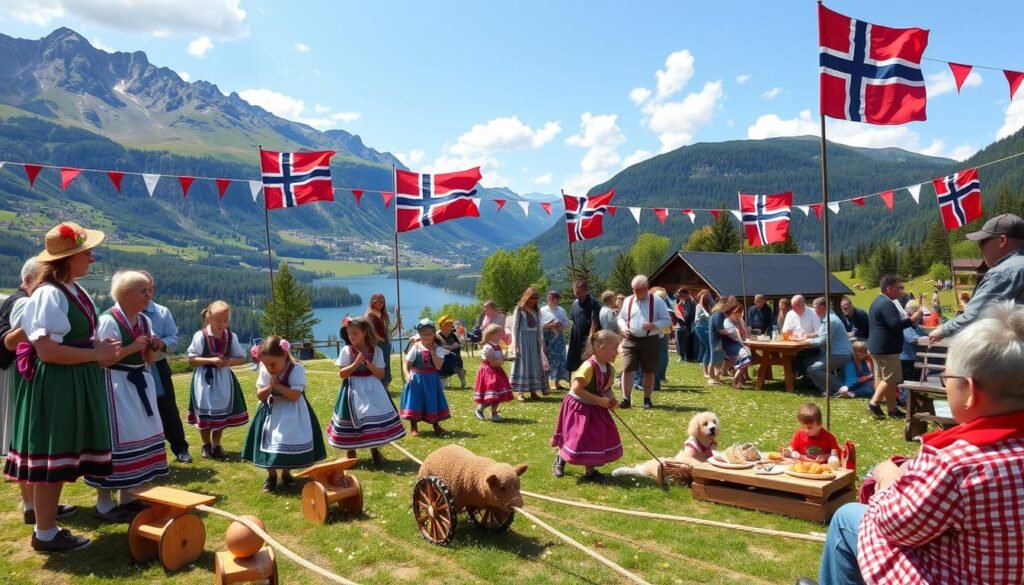 Gry i Zabawy w Norweskie Święto Narodowe