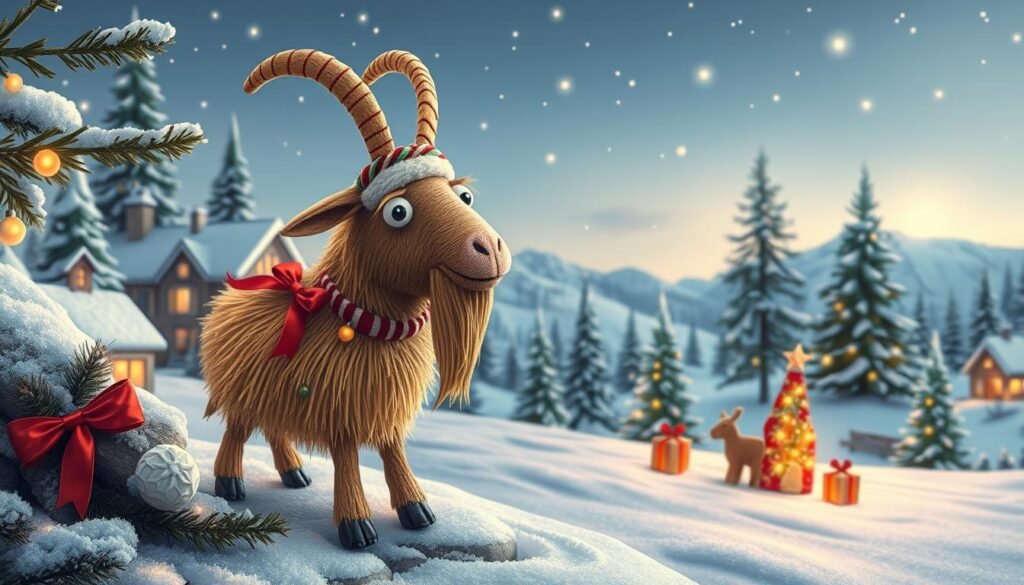 Historia Norweskiej Swiatecznej Kozy Julebukk