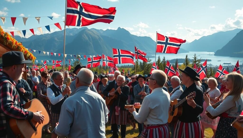 Muzyka i Marsze w Norweskie Święto Narodowe