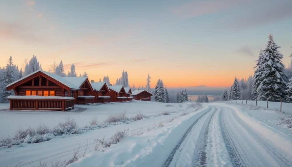 Norweskie Poranne Spacery Swiateczne