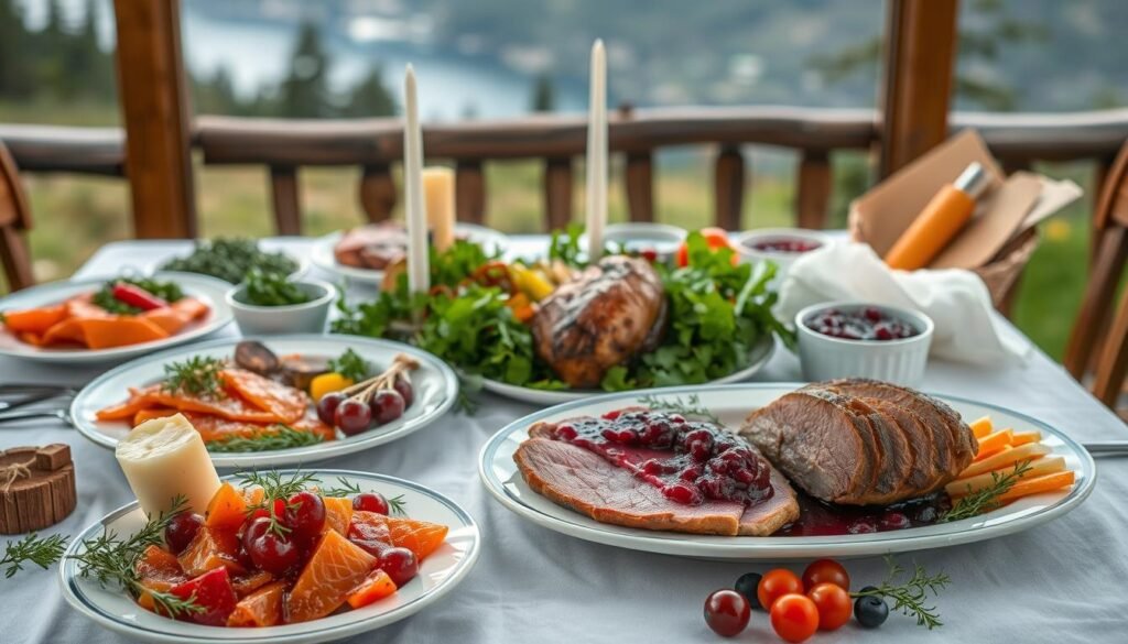 Norweskie Rodzinne Posiłki w Dzień Wniebowstąpienia