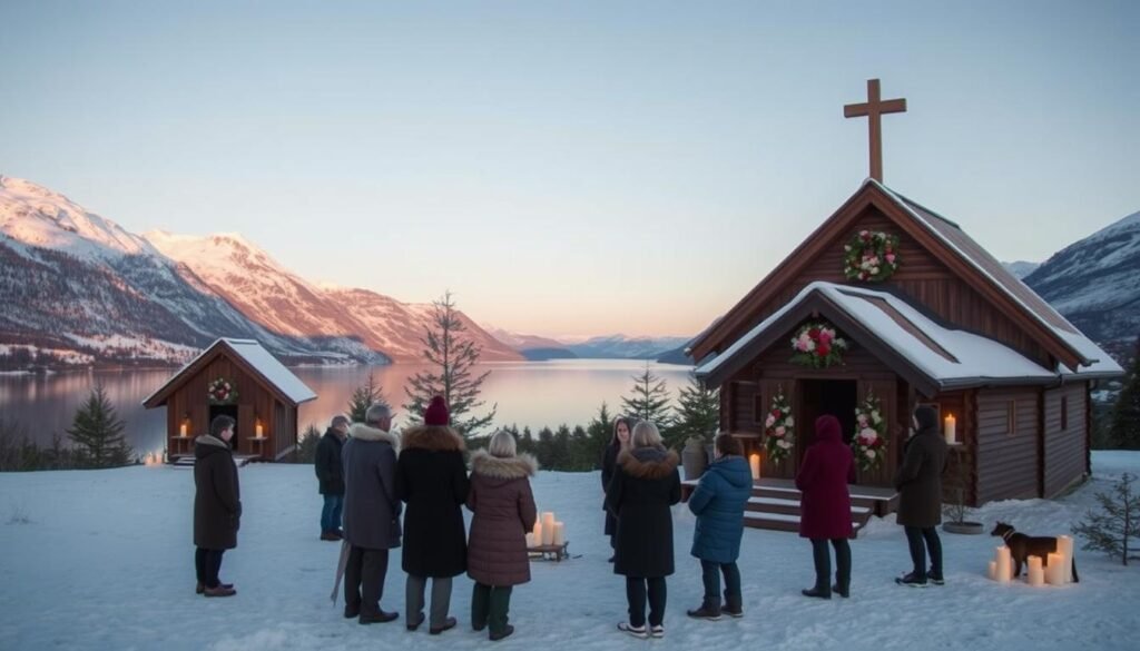 Obchody Wielkiego Piątku w Norweskich Społecznościach