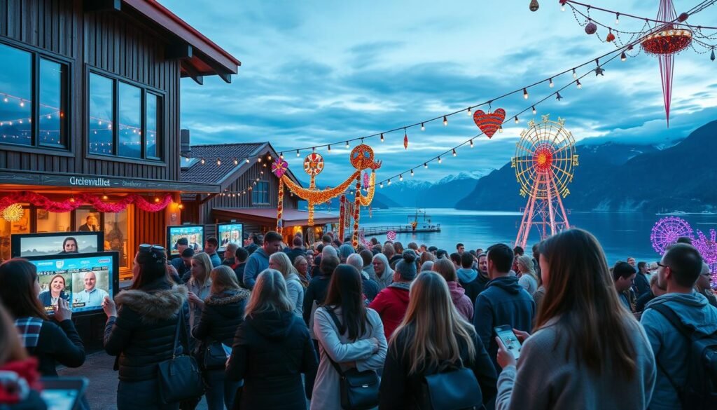 Świętowanie w Erze Cyfrowej w Norwegii