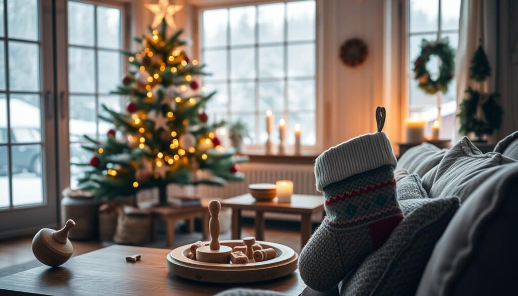 Tradycyjne Norweskie Gry Świąteczne